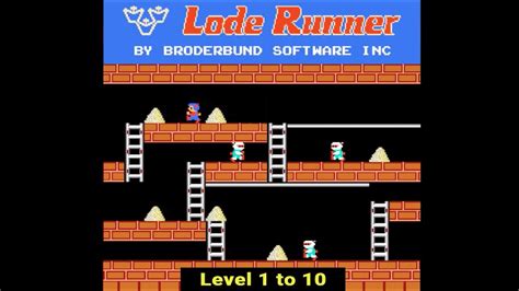  Lode Runner: なぞなぞとアクションが融合した、レトロゲームの傑作！